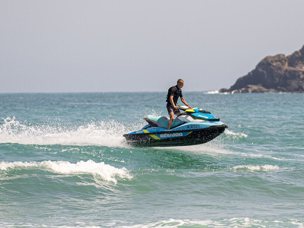 Randonnée jet-ski